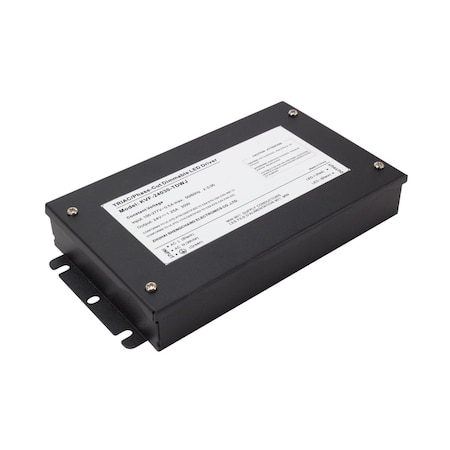 Splashofflash 12VDC 30W Phase Cut Constant Voltage Driver with Junction - Black SP3311227